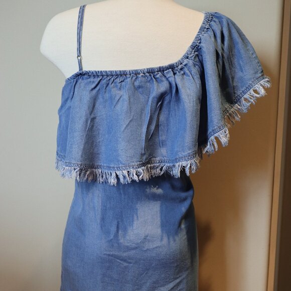 One Shoulder Dress - Picture 2 of 4